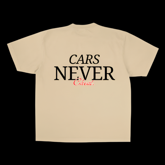 STEEZL1 x Cars NEVER Cheat Heavy Tee