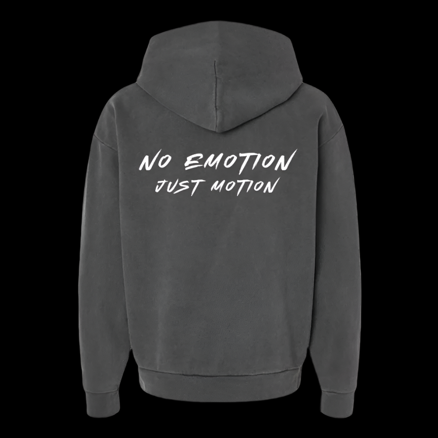 Steezy x NO EMOTION JUST MOTION Oversized Hoodie