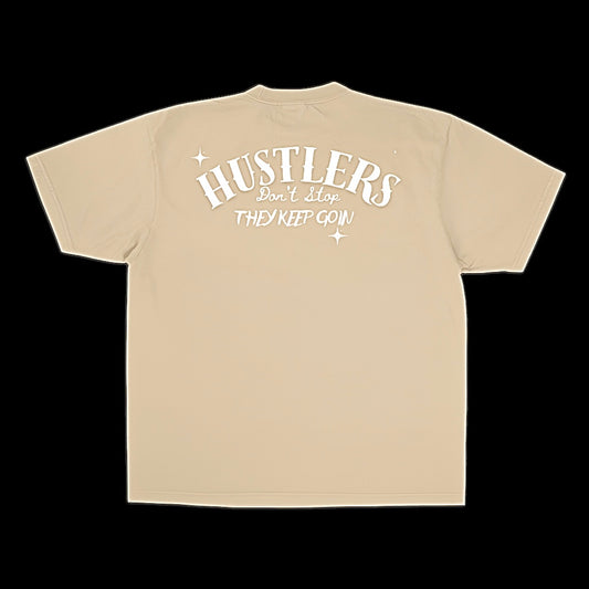 Hustlers Don't Stop Heavy Tee