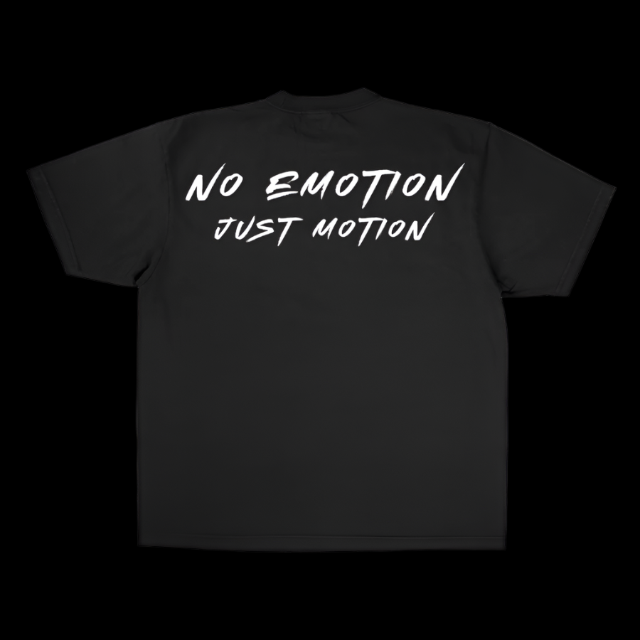 Steezy x NO EMOTION JUST MOTION Heavy Tee