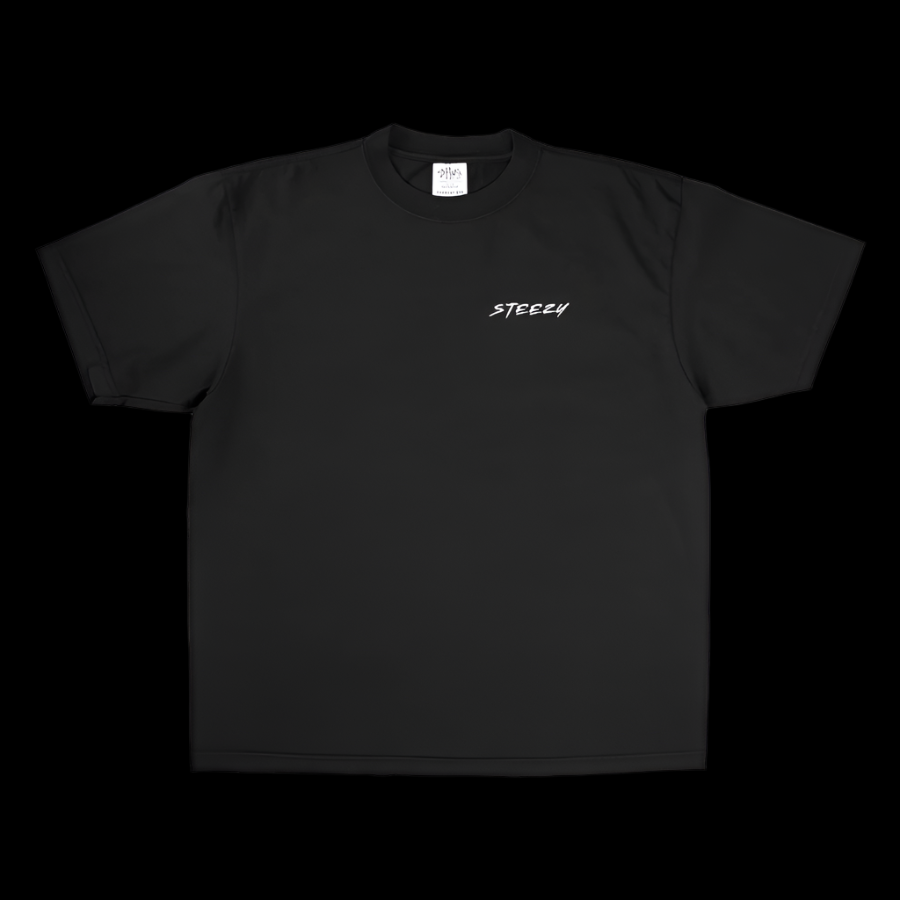 Steezy x NO EMOTION JUST MOTION Heavy Tee